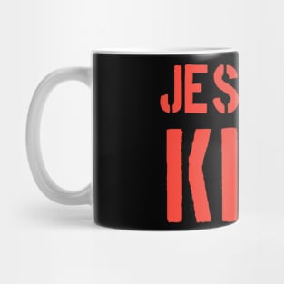 Jesus Is King - Christian Quotes Mug